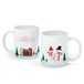 Mopec NG123 Keramische sneeuwpop familie, 325 ml, 8,1 x 9,5 x 8,1 cm