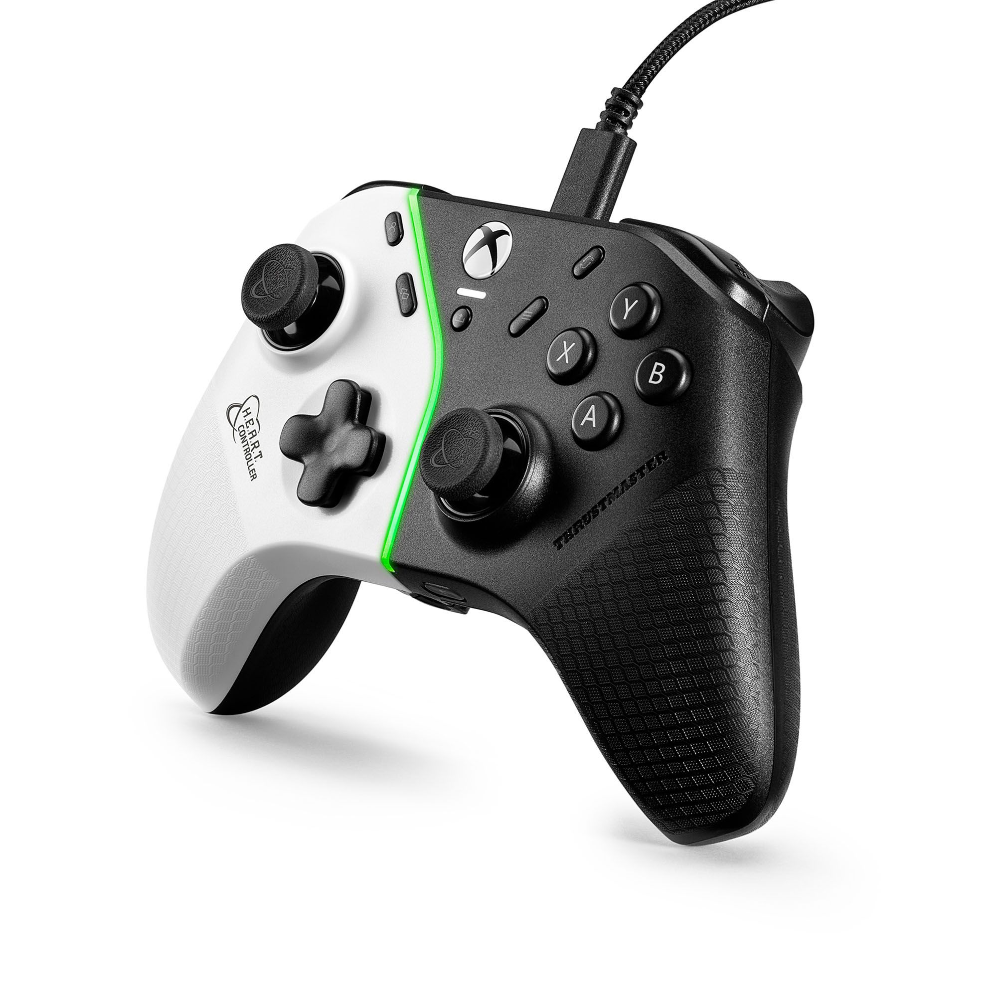 Thrustmaster H.E.A.R.T. Gamepad Zwart, Wit USB