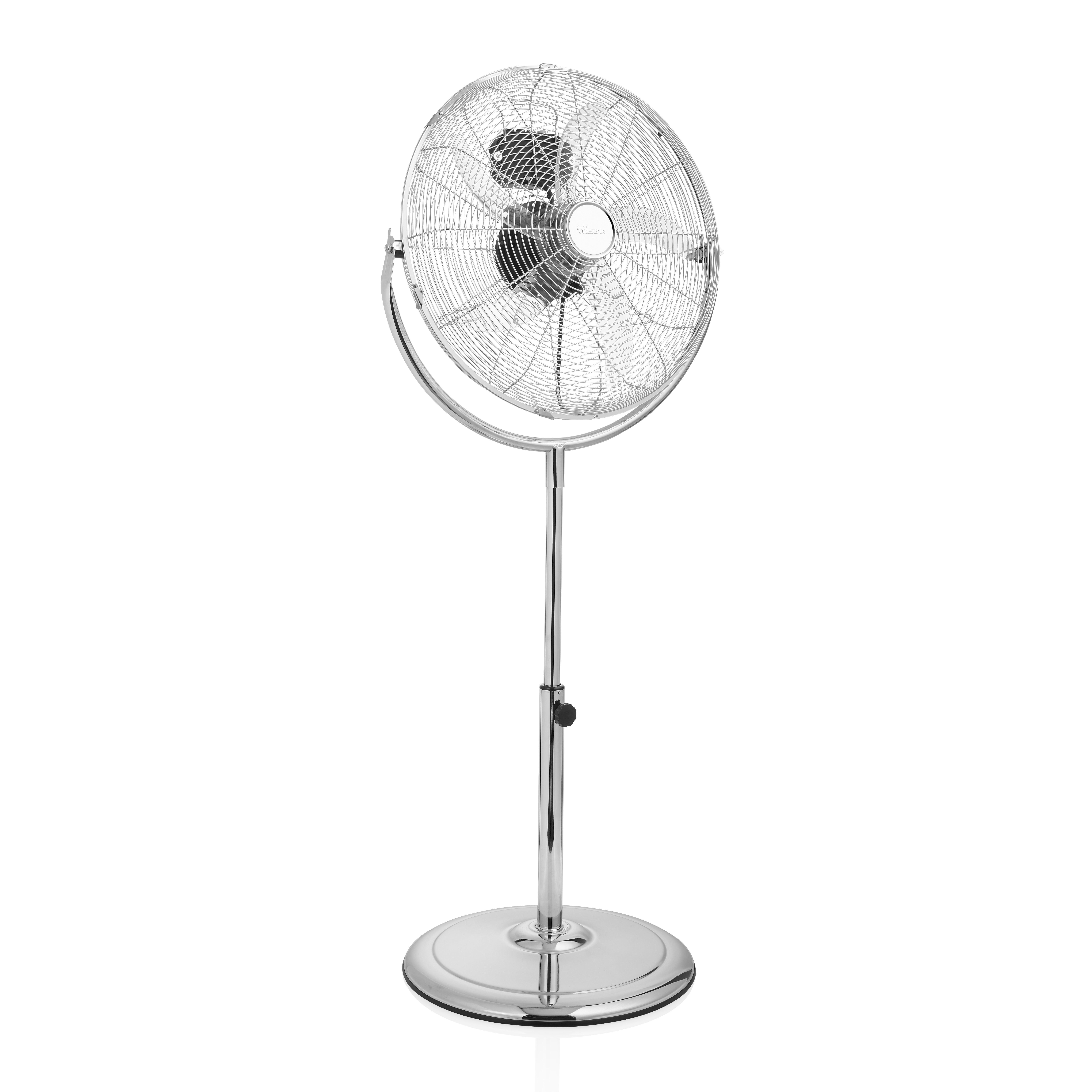 Tristar VE-5975 Metal Floor Fan - 45cm, 3 Speeds, Metal, Silver
