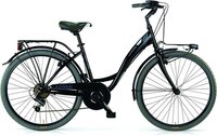 MBM Agora - Fiets - Vrouwen - Zwart - 43 cm