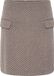 ICHI IHKATE TWILLISH SK Mini Rok Dames PORT ROYALE/DARK BLUE S