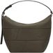 LIEBESKIND BERLIN Leren Schoudertas Edda Calf Optic Hobo Bag Dark Grigio Donkerbruin