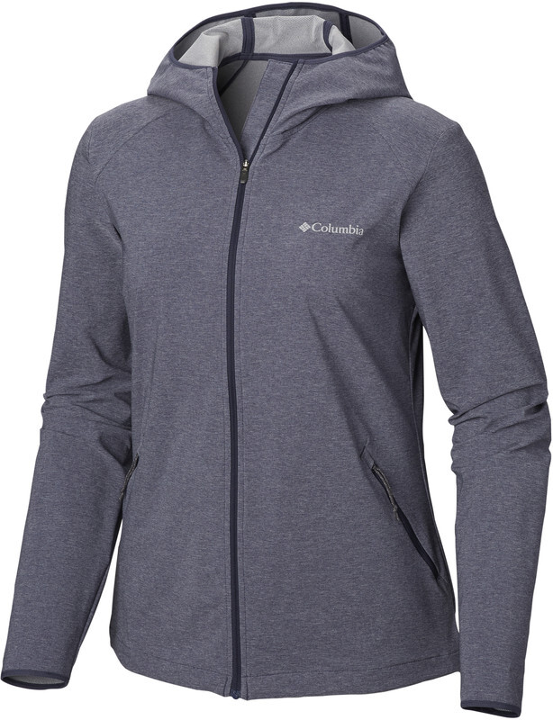 Columbia Heather Canyon Softshell Jas Dames, nocturnal heather M 2020 Softshell jassen