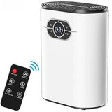 Déshumidificateur électrique pour la chambre à coucher - avec écran tactile - portable - avec télécommande - capacité : 1,1 - 2,5 litres
