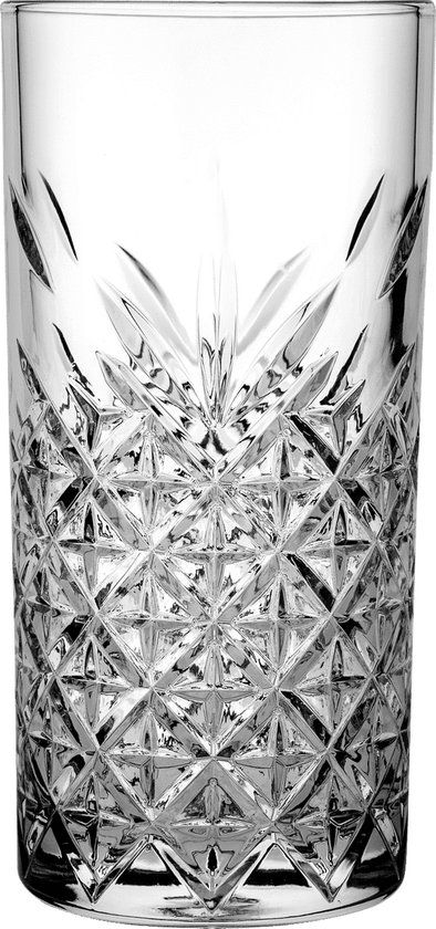 Pasabahce Timeless Longdrinkglazen - 300 ml - 12 stuks - Transparant