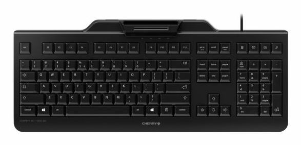 CHERRY KC 1000 SC Toetsenbord Bedraad USB QWERTY Zwart