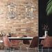 Lamkur Kroonluchter Constantine, staal, 36 cm, 3-lamps