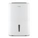 H.Koenig Draagbare luchtontvochtiger DSH520, 20 l/dag, afstandsbediening, 24-uurs timer, voor ruimtes tot 25 m², tank van 5 liter, stil, 400 W
