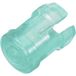 TRU COMPONENTS TC-13030656 Couvercle de lampe Vert, Transparent Adapté pour LED 3 mm