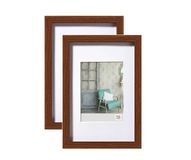 Walther Design Stockholm Ea030Nd Fotolijsten, Walnoot, 20 X 30 Cm, Houten Frame, Verpakking Van 2