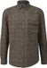 s.Oliver Flanellen overhemd met button-down kraag - Heren - Cognac - XL