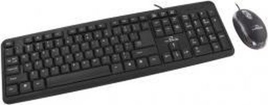 TITANUM Salem - Wired Keyboard + Mouse Combo - Black
