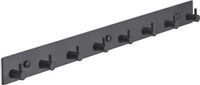 Brute Strength RVS Kapstok Mat Zwart 8-haaks 53 cm