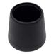 Adsamm LG-BL-18-4 LG-BL-18 4 x stoelpootdoppen, zwart, Ø 18-19 mm