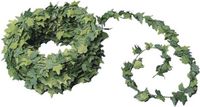 Rayher Hobby Gmbh 10x mini lierre plante artificielle guirlande 7,5 mètre - Vert
