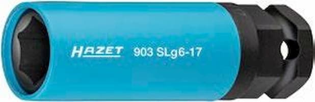 HAZET 903SLG-17 - Krachtdop - Blauw