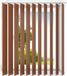 time4blinds - Lamelles verticales - 150x180 cm - Beige clair