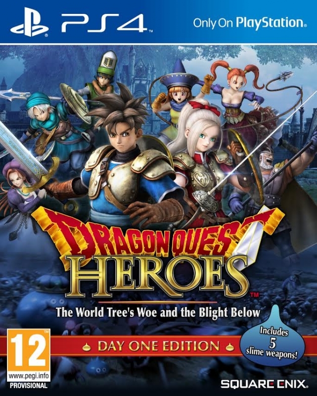 Square Enix Dragon Quest Heroes the World Tree's Woe and The Blight Below (Day One Edition) PlayStation 4