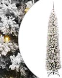 vidaXL Kunstkerstboom Groen 180 cm PVC en Staal en Kunststof