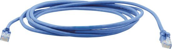 Kramer Electronics UTP Category 6 Rigid Network Cable 4.6m Blue