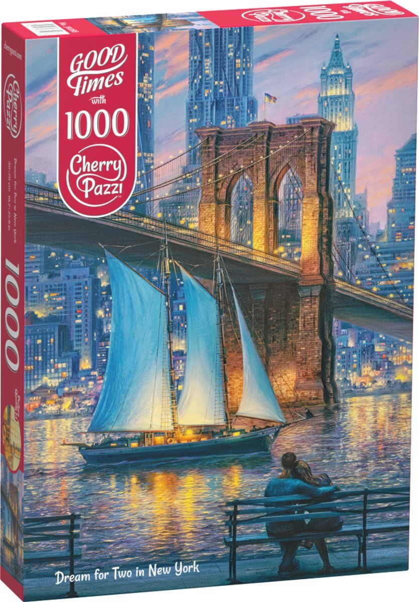 Cherrypazzi Dream for Two in New York Puzzel 1000 Stukjes