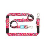 Max & Molly multifunctionele hondenriem 2 m met 2 karabijnhaken, magical/L schouderlijn, gevoerd, veilig en flexibel, comfort voor je trouwe metgezel