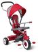 Tricycle 4-in-1, rouge, adapté aux enfants de 1 à 5 ans