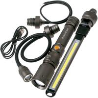 Led Lenser Ledlenser Worker's Friend oplaadbare werklamp met 4 opzetstukken, 280 lumen