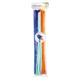 folia 778191 - Chenilledraad SPACE UNIVERSE, pijpenragers voor kinderen en volwassenen, 100 stuks assorti in 10 kleuren, diameter 8 mm en 50 cm lang