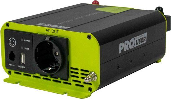 Pro-User PSI300 Zuivere Sinus Spanningomvormer - 1 USB - Caravan