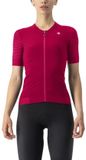 Castelli Premio Korte Mouw Wielertrui Roze M Vrouw