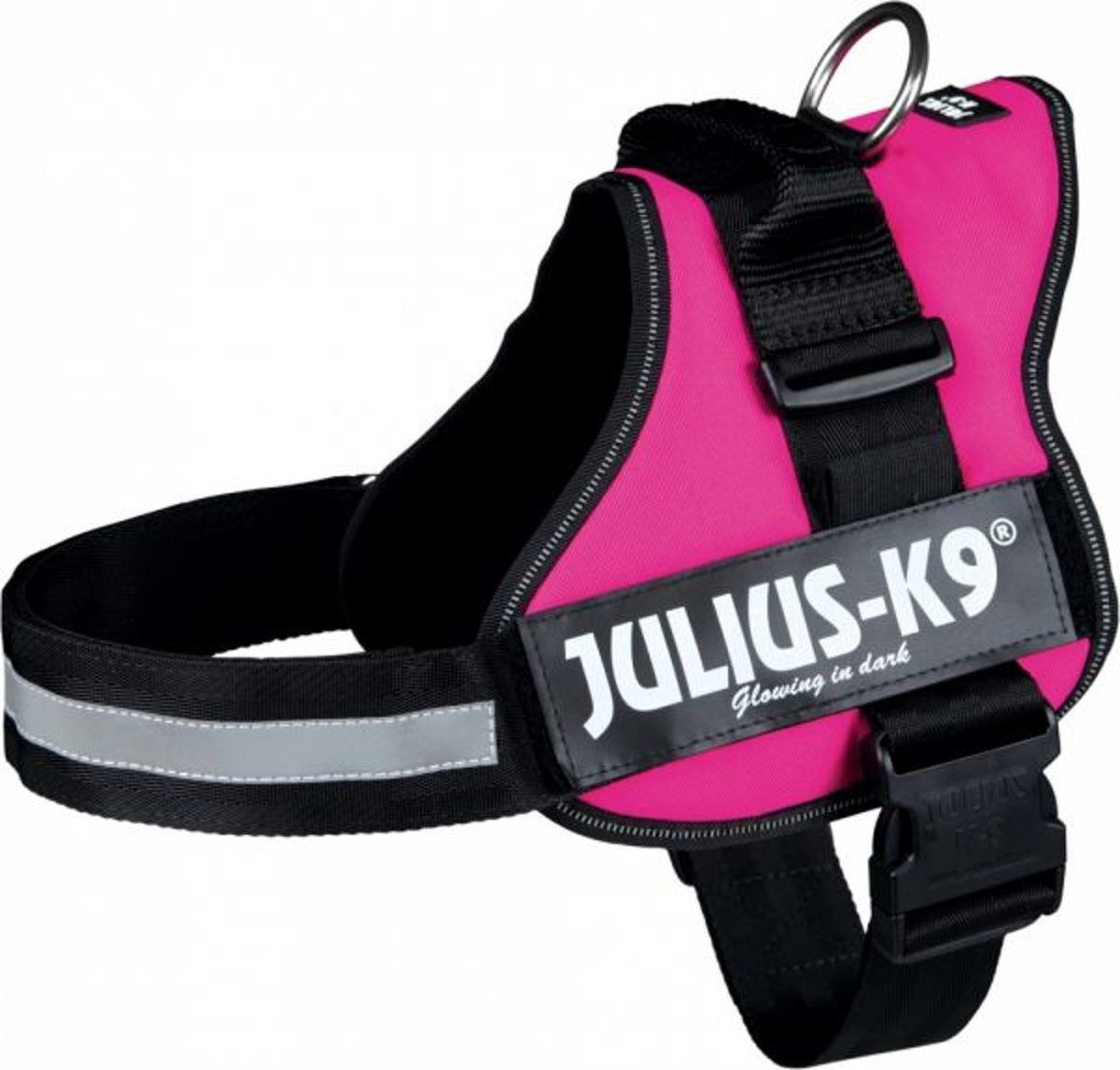 JULIUS K9 IDC Powertuig/Harnas - Maat 2/71-96cm - XL - Fuchsia