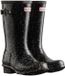 HUNTER BOOT LTD. Giant Glitter bottes de pluie unisexe - noir - taille 34