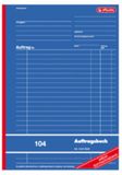 Herlitz 880427 Opdrachtboek A4 104 2x40 vellen zelfdoorschrijvend houtvrij