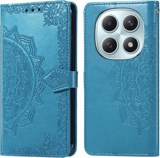 imoshion Mandala Bookcase - Geschikt voor Xiaomi Redmi Note 15 (4G) - Turquoise
