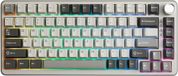 Yunzii B75 PRO Grijs Mechanisch Draadloos Toetsenbord 75% Qwerty Gaming Keyboard RGB Lichten Cacao Cream V2 Switches