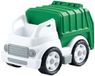 Playgo Bio Based Vuilniswagen Wit Groen - 15cm