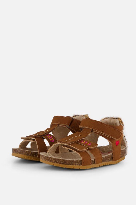 Shoesme Bio Sandalen cognac Leer - Maat 24