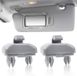 NCD E-Commerce Handel GmbH clip pare-soleil, crochet pare-soleil 2 pièces, crochet intérieur pare-soleil, utilisable pour A1, A3, A4, A5, Q3, Q5 (8E0, 857, 562) A7, B6, B7, B8, S4, S5
