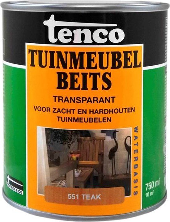 Tenco 551 Transparant Tuinmeubelbeits - 750 ml - Teak