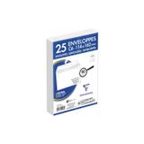 Clairefontaine 9916C C6 Envelop Wit Zelfklevend 114 x 162 mm