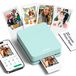Nelko PP01 2x3 Imprimante photo portable avec 20 feuilles, Vert