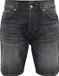 ONLY & SONS ONSEDGE Straight Fit Bermuda Shorts Heren XL Katoen Elastaan Washed Black