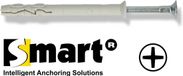 pgb-Europe Smart Slagplug 8x100mm Verzonken Kop Kunststof 100 Stuks