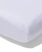 HEMA Drap-housse Surmatelas 160x200cm Coton Hôtel Satin Blanc