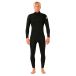 Rip Curl Dawn Patrol Pro 4/3 mm combinaison en néoprène à manches longues avec fermeture éclair sur la poitrine