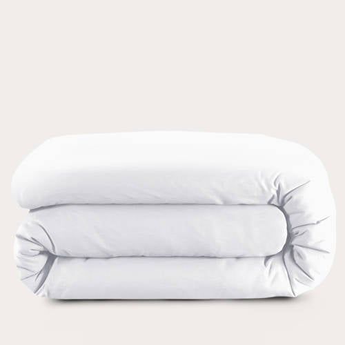 NOUS Kids basis dekbedovertrek ledikant - wit (100x135 cm)