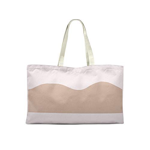 Bonamaison - Herbruikbare Boodschappentas - 50x40 cm - 100% Katoen - Canvas - Turkije