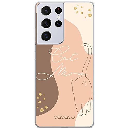 Babaco ERT GROUP mobiele telefoonhoesje voor Samsung S21 ULTRA - Babaco Cats 006