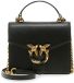 Pinko Love Mini Top Handle Simply Je Cl Vit. Seta Zwart